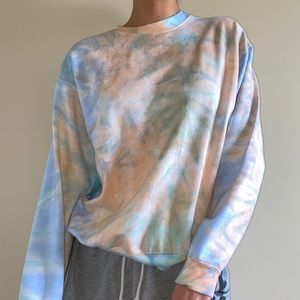cotton candy sweatshirt